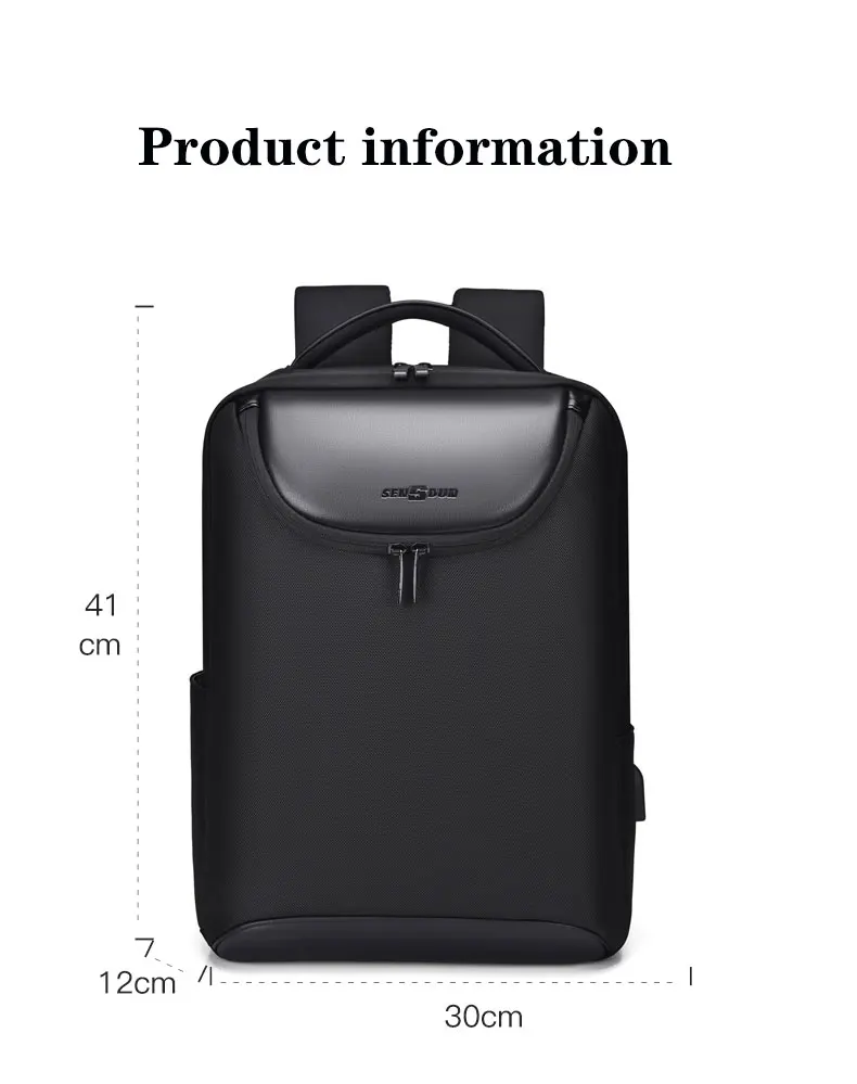Leisure Computer Backpack Laptop Suppliers High Quality Fashion Top 10 Trending Products Fabrication Waterproof Canvas Polyester
