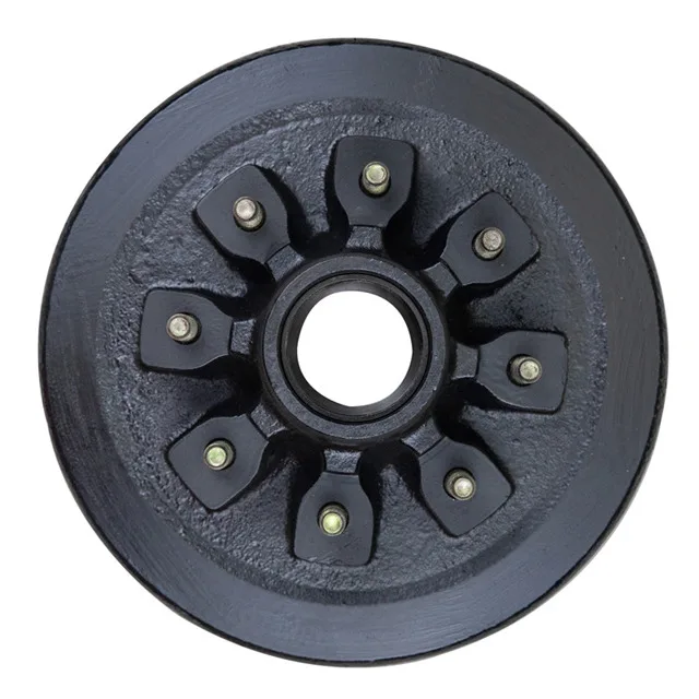Trailer Part Brake Drum with 8 Bolts Trailer Parts Hub Drum Hot Sales