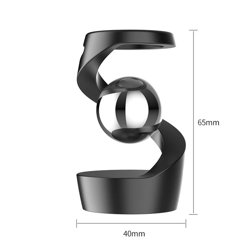 Desk Optical Illusion Kinetic Spinning Gadget Toy Rotary Gyro Suspended Ball Desktop Fidget Spinner Gift Toy