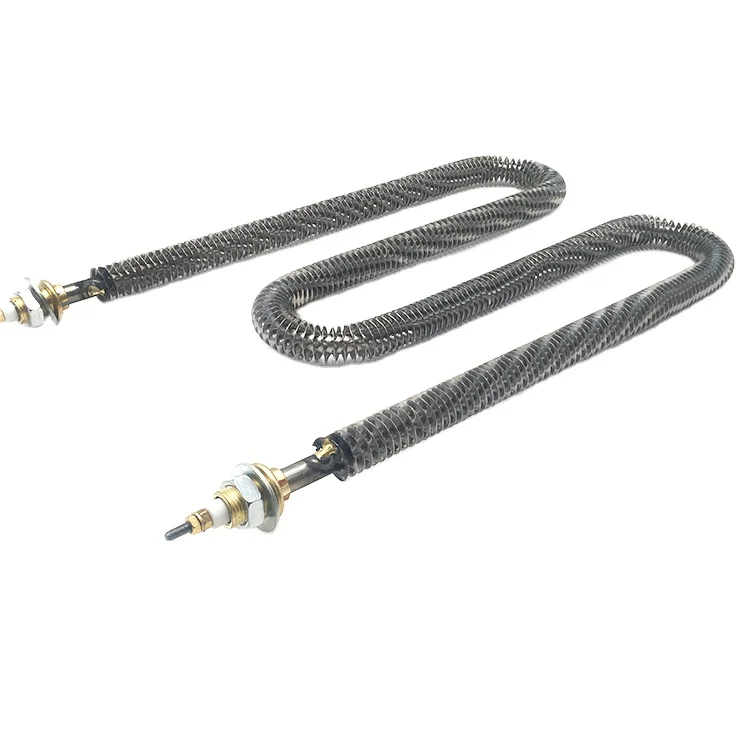 Промышленный Электрический нагреватель 220 в 2000 Вт, трубчатый нагревательный элемент, Нагреватель ребер