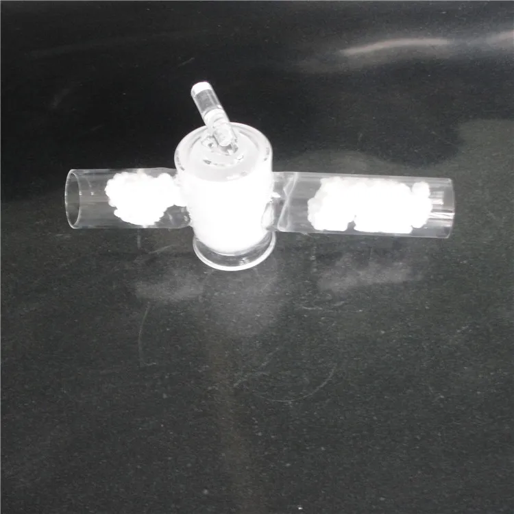 Three Neck Quartz Flask Customized quartz round bottom glass flask with high quality