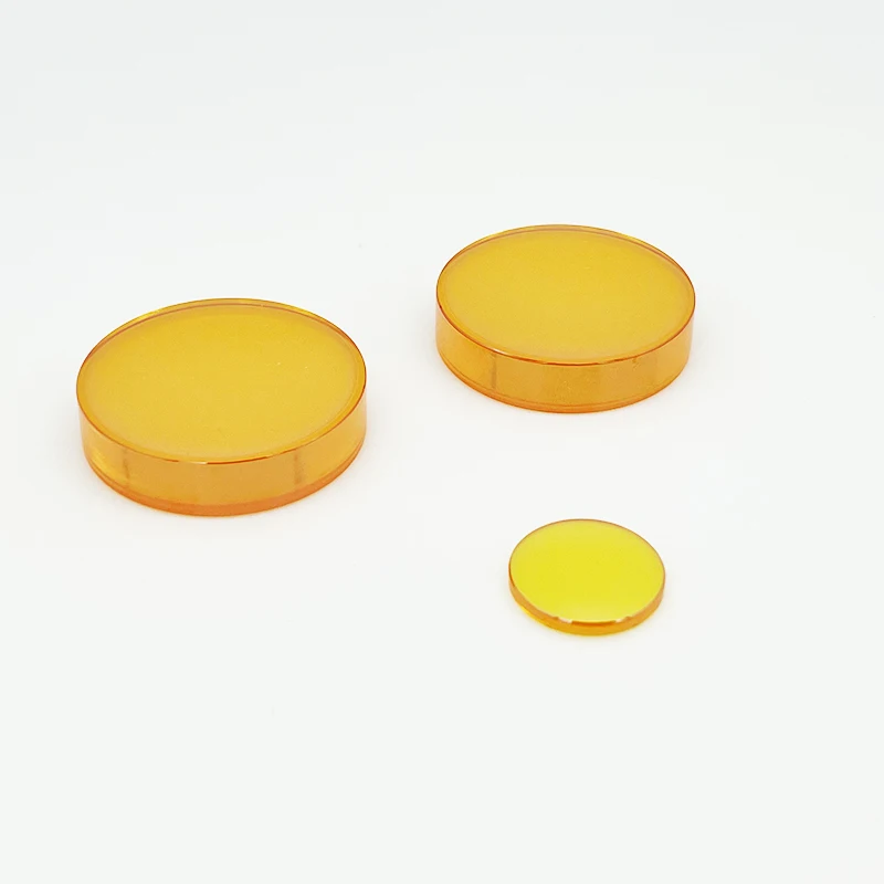 Stocked Zinc Selenide Focus Lens 10.6um PVD CVD ZnSe CO2 Laser Focusing Lens for CNC Laser Cutting Welding Engraving Machines