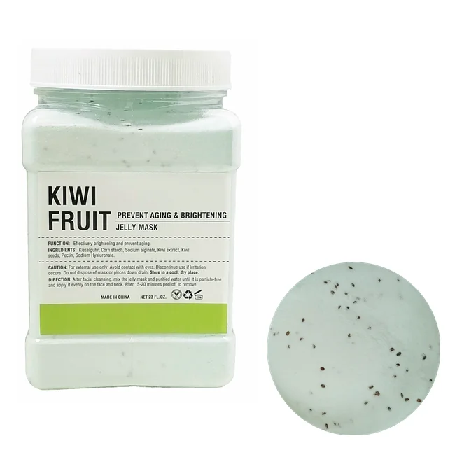 Kiwi Fruit Hydro Jelly Mask Powder Peel Off Mask OEM Available