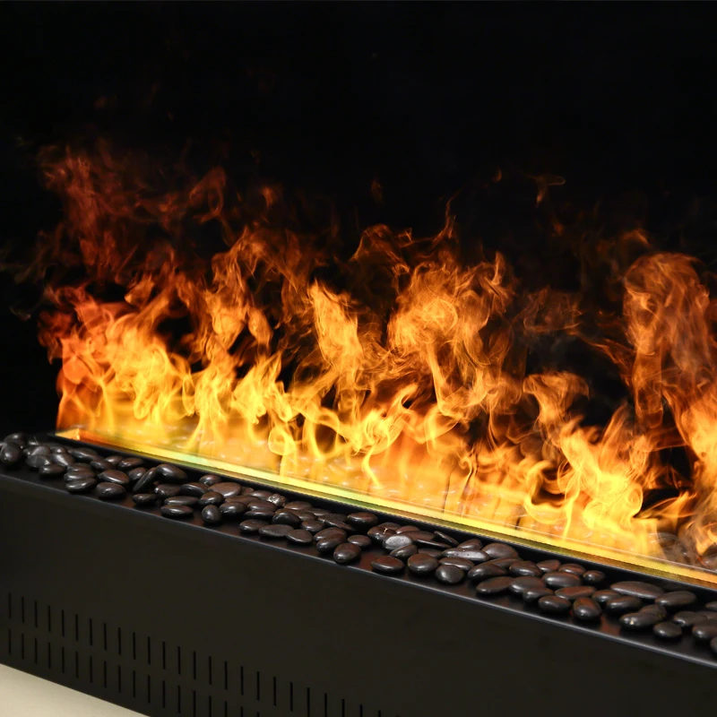 800/1000/1200/1500/1800/2000mm auto water fill LED flame colors water vapor steam electric fireplace for home and living room