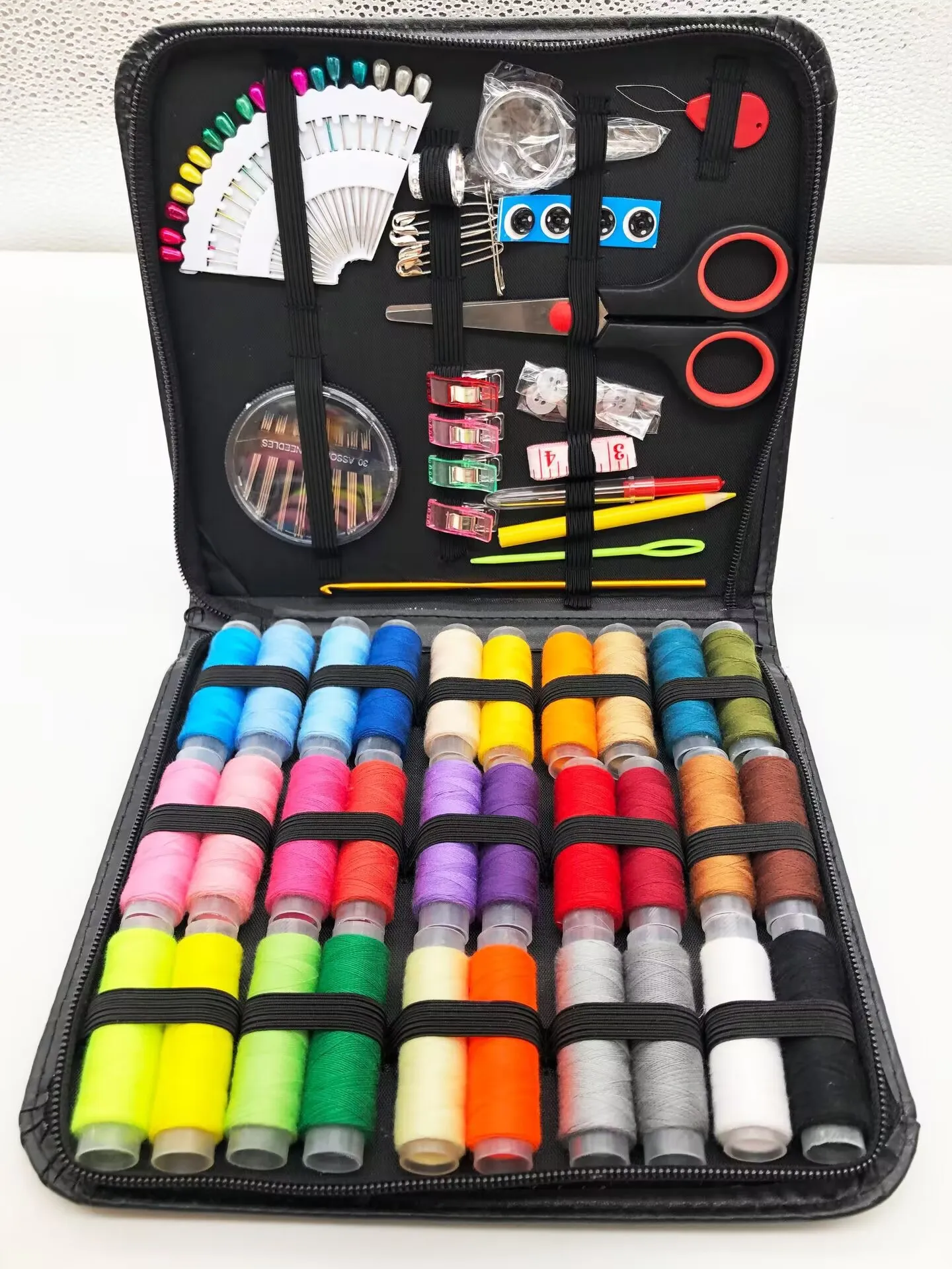 View larger image Add to Compare  Share Factory wholesale  hot style sewing kit set household needle and thread combina