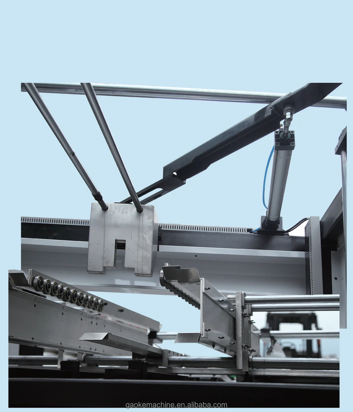 Automatic corrugated cardboard paper sheet pile turner and stacker machine flip flop machine (YB-1450S/1650S)