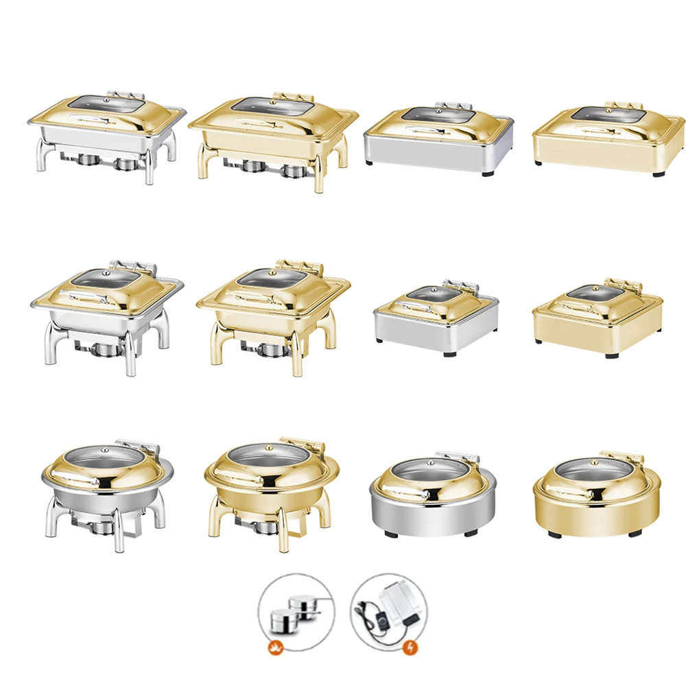 Good Design Chafing Dish Buffet Dish Chafing Price Catering Stainless Steel Commercial Buffet Stove