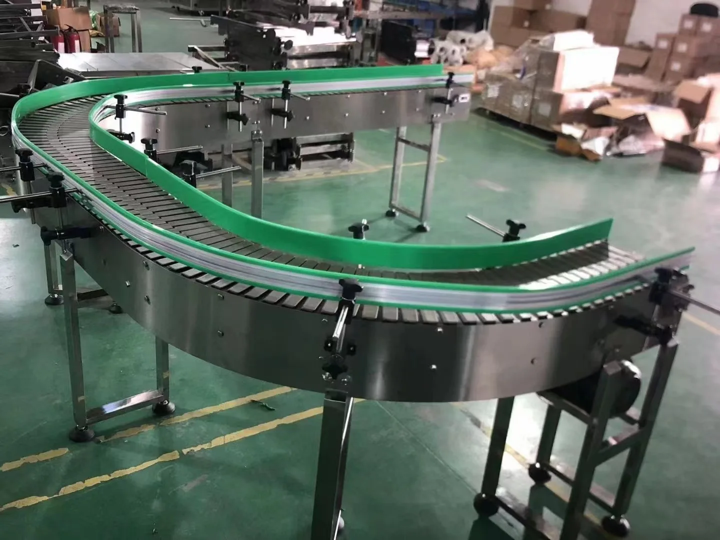 Customized Stainless Steel PVC Conveyor Guiding Rollers Ring Guide Conveyor Chain Guide Rail