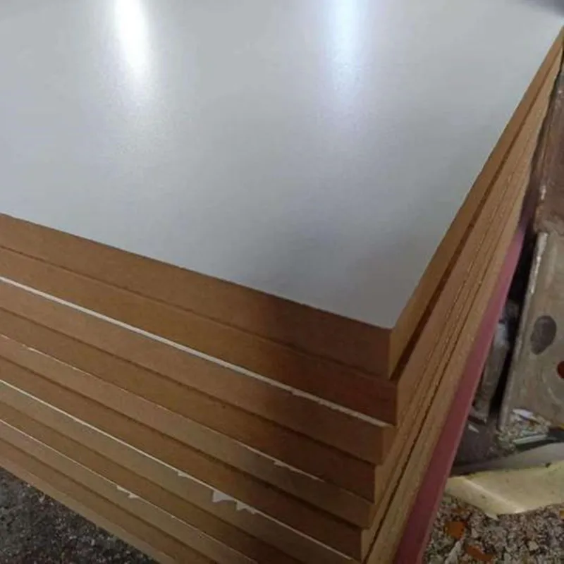 Melamine Laminated Faced MDF Board Melamine Coated MDF For Furniture