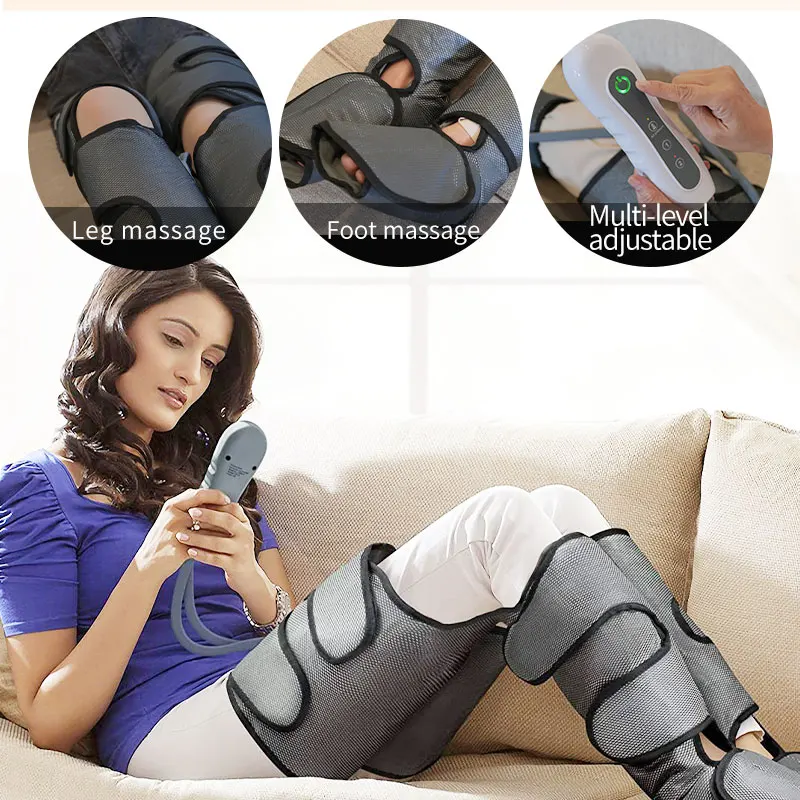High Quality Leg Massager Blood Circulator Foot and Leg Air Compression Massager
