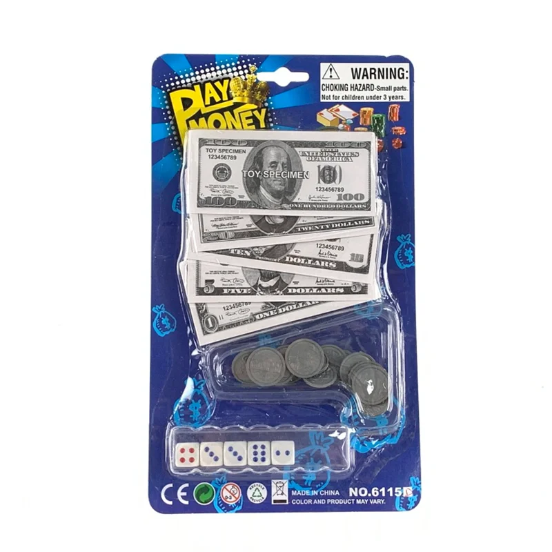 US Dollar EURO GBP Pretend and Play Money Games Counting Math Currency Play Money for Kids