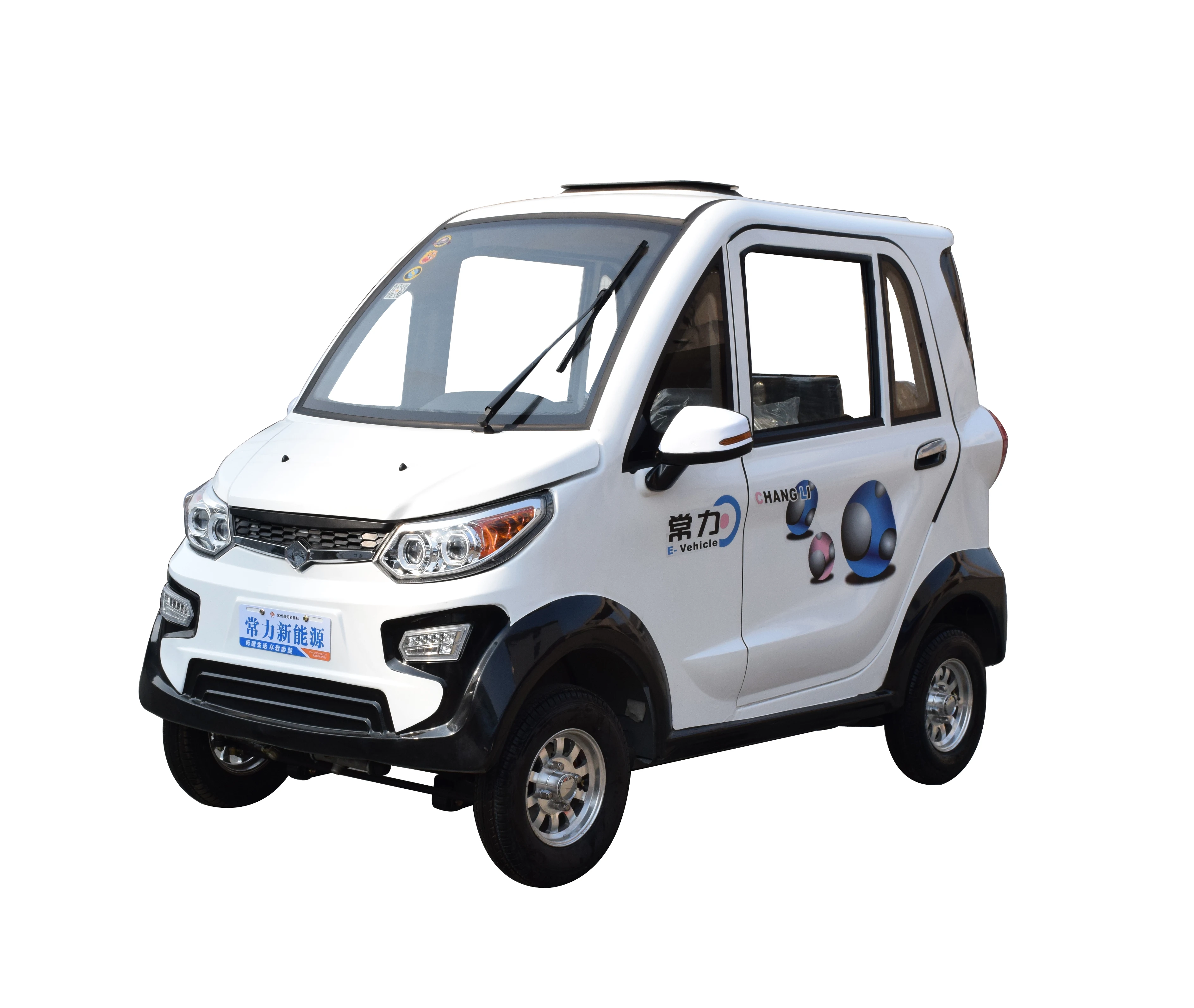 China best cheaper low speed electric car 2 doors suv type for 2 people