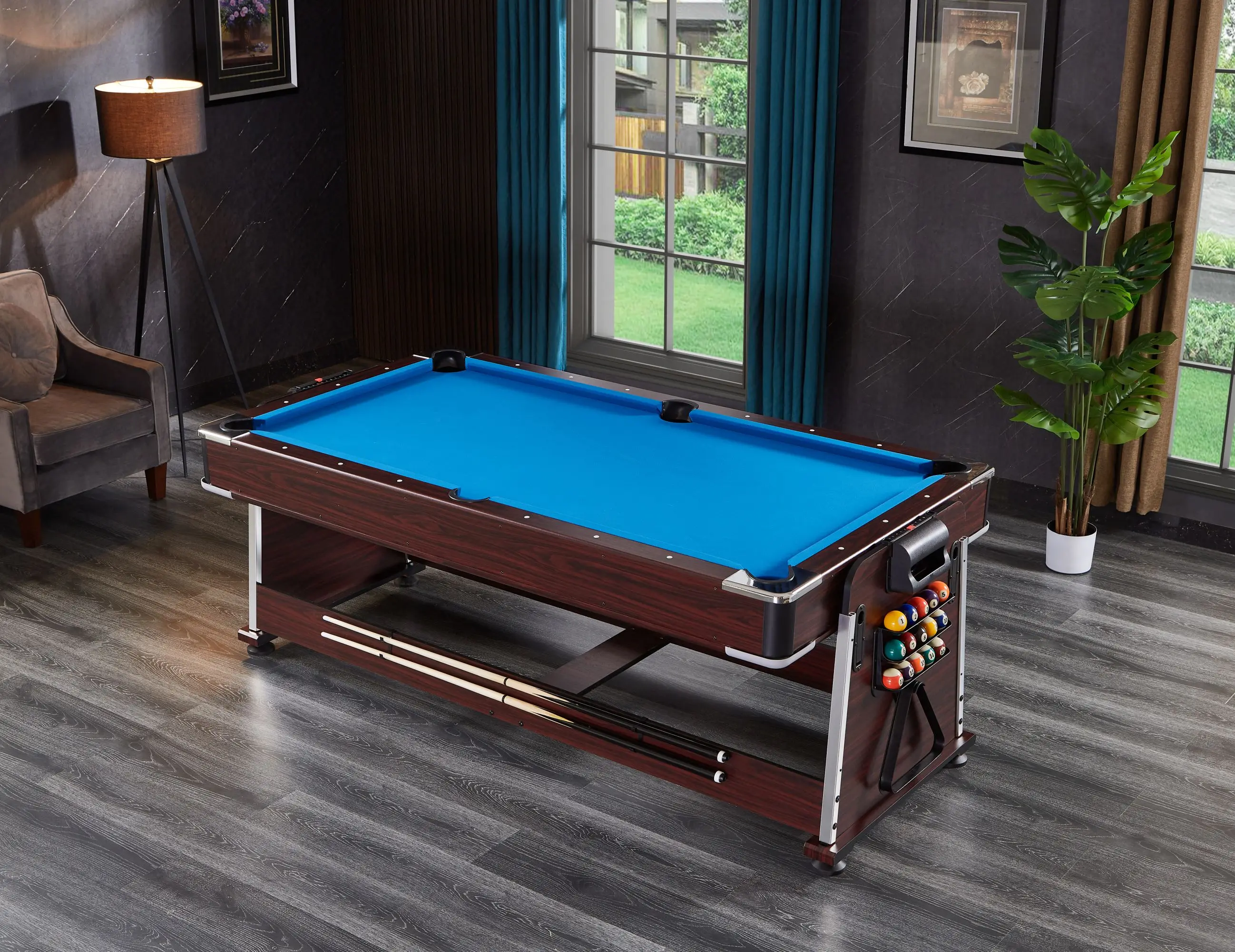 Multi Functional Snooker Billiard 4 in 1 Pool Table