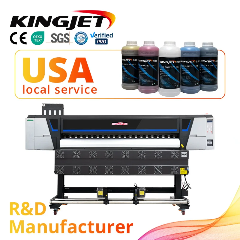3.2m Large Format Printer Outdoor Double Head Digital flex Banner Printing Machinery