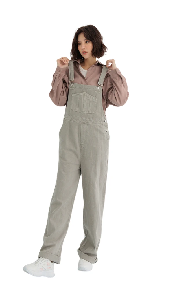 2024 New Arrival High Quality Jeans Overalls Colorful Morandi Series Denim Overalls For Women