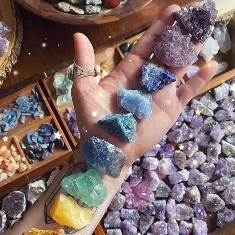 Wholesale Bulk Natural Crystal Rough Stones Raw Gemstone Mineral irregular Chakra Crystal Stone For Healing
