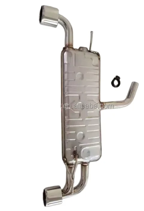 High Quality Stainless Steel Golf 7 Muffler Performance Parts Tail Pipe for Automobile and Beach Car OE Compatible