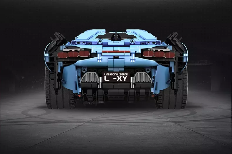 Радиоуправляемая модель гоночного автомобиля Mould King 13056S + D Игрушечная радиоуправляемого суперавтомобиля с дистанционным управлением строительные блоки для подарка на день рождения
