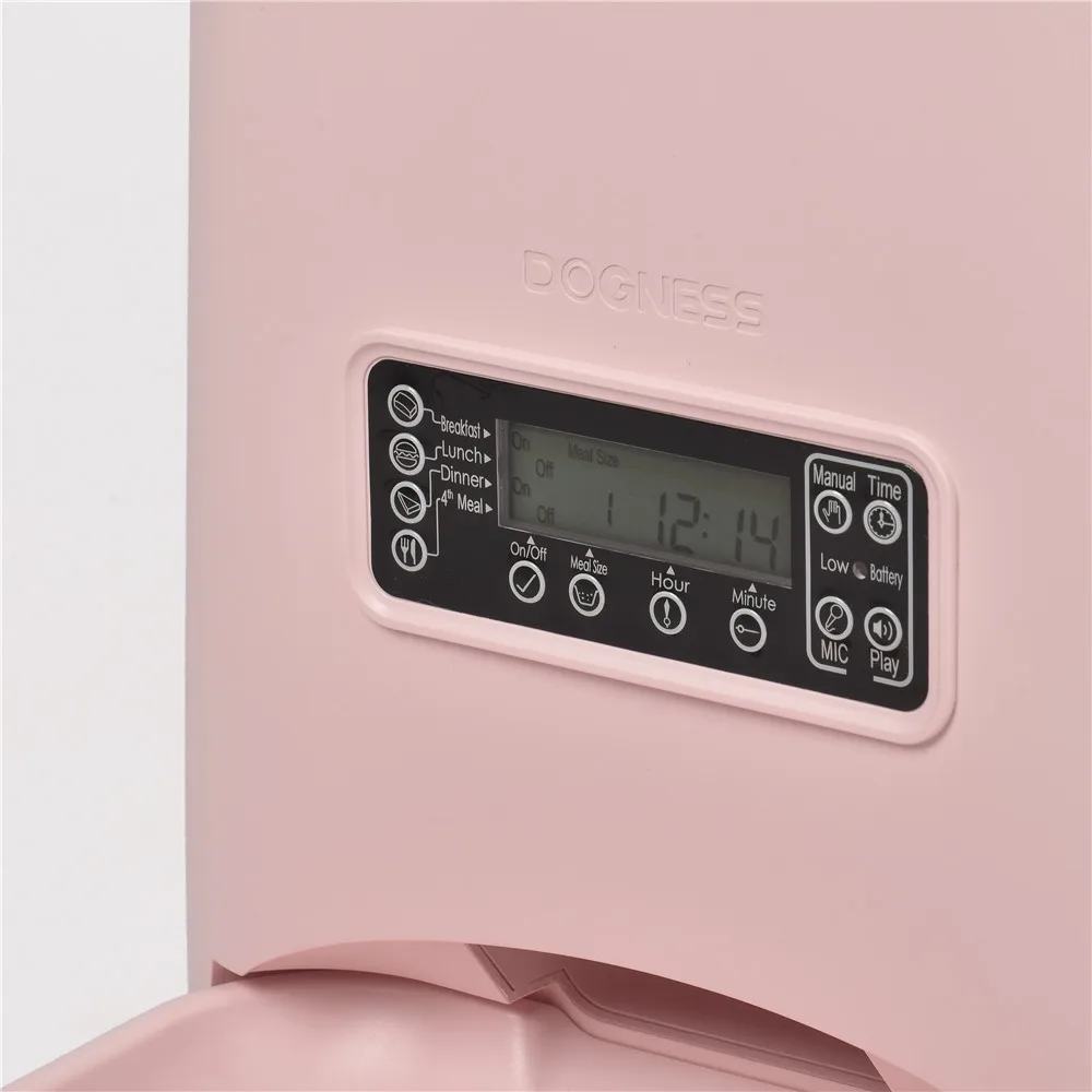 Dogness Newest Remote App Control Automatic Pet Feeder 6L Automatic Wifi Control Dog Cat Food Feeder Remote Control Wifi