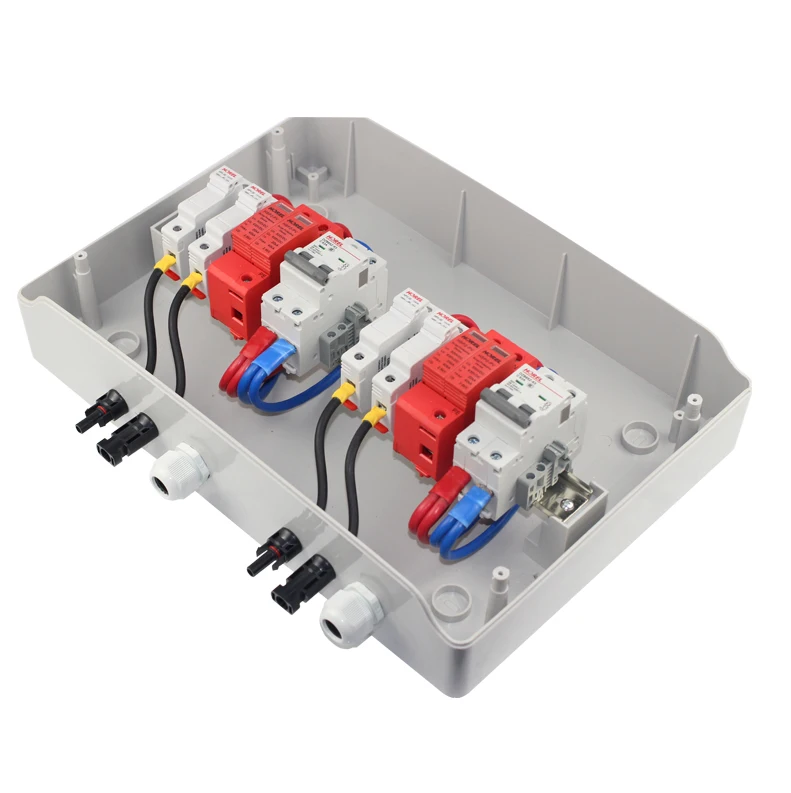 Фотогальваническая параллельная сетчатая Коробка постоянного тока распределительная коробка распределения солнечной энергии комбайнер коробка