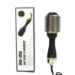 Huicare Ionic Travel One Step Hair Dryer And Volumizer Professional Air Brush Straightener Rotate Dryer