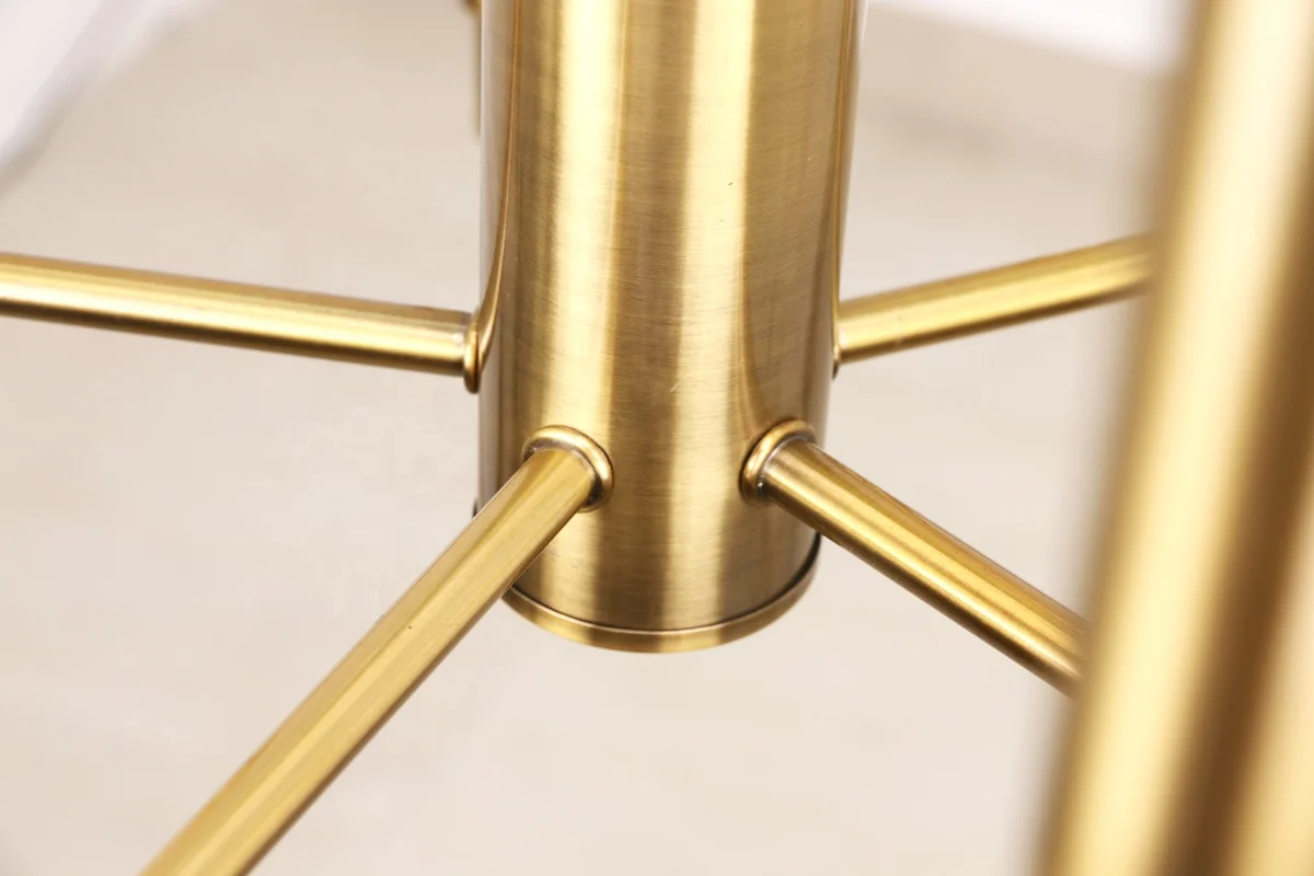 Indoor luxury chandelier lights Living room dining room headlights metal candle lights