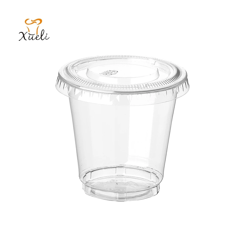 Фабричная одноразовая жесткая пластиковая чашка для дегустации домашних животных с логотипом на заказ, прозрачная чашка для авиации, чашка для дегустации пива