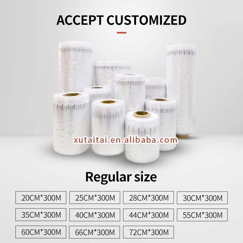 Air Column Cushion Packing Bags Inflatable Packaging Shockproof Bubble Bag