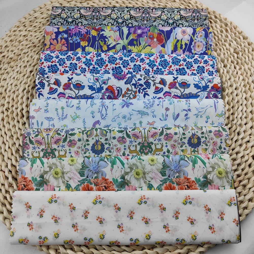 Dianan free sample 100% cotton tana lawn liberty London custom fabric printing fabric for garment