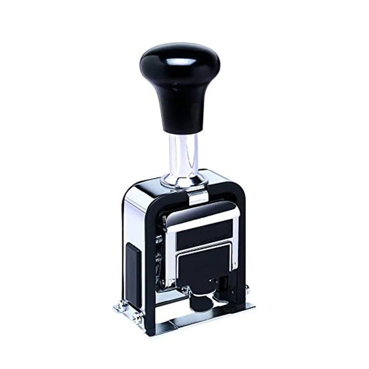 Hot selling self inking pocket stamp automatic date stamp wholesale letter stamp With Black Ink 6-Digits