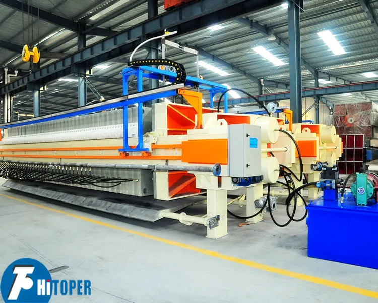 Промышленный мембранный фильтрующий пресс HITOPER 200м2 машина для обезвоживания шлама большой