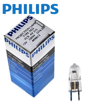 Галогенная лампа Philips 7023 100 Вт GY6.35 12 В