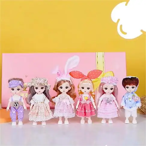 Kawaii хорошее качество милые реалистичные маленькие куклы для маленьких девочек подарок новый дизайн кукла BJD больше стилей на выбор 5.