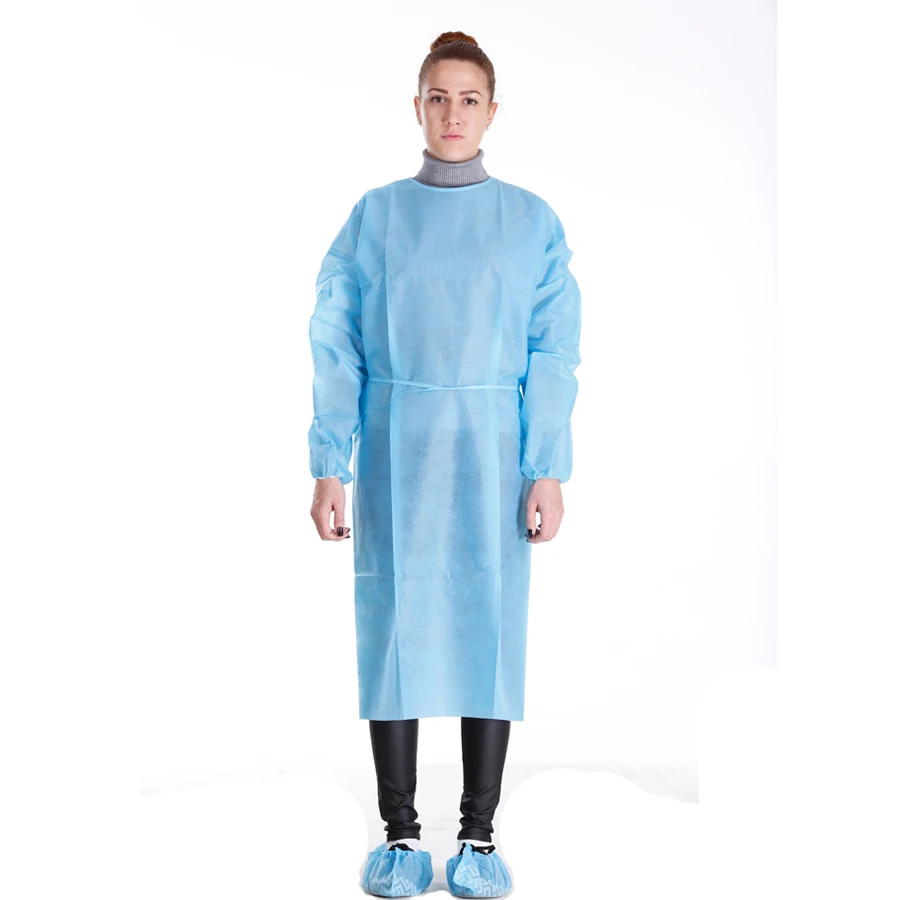 Nonwoven disposable washable dental isolation gown waterproof