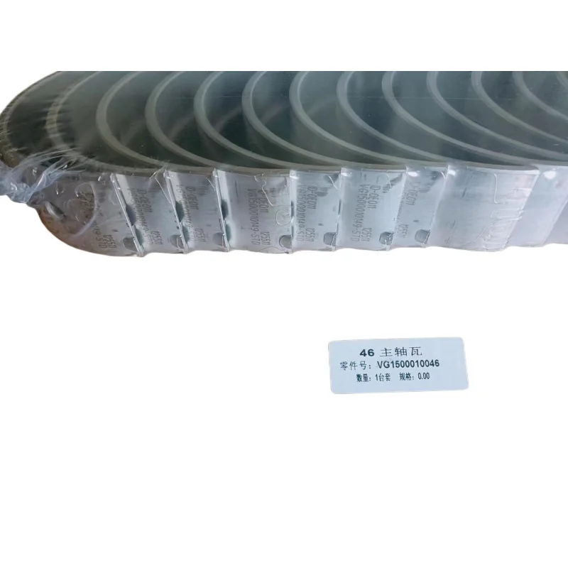 Machinery Engine Parts Weichai Wd615 Wd618 Main Bearing Set Vg1500010046