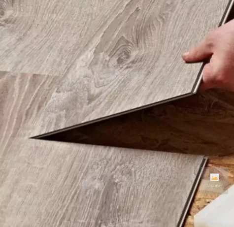 100% Waterproof Spc Click Vinyl Flooring Interlocking Vinyl Planks for Commercial building