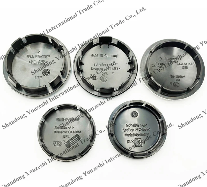 56mm 65mm 66mm 70mm 76mm Wheel Center Caps Car Wheel Hub Cover Sticker for VW