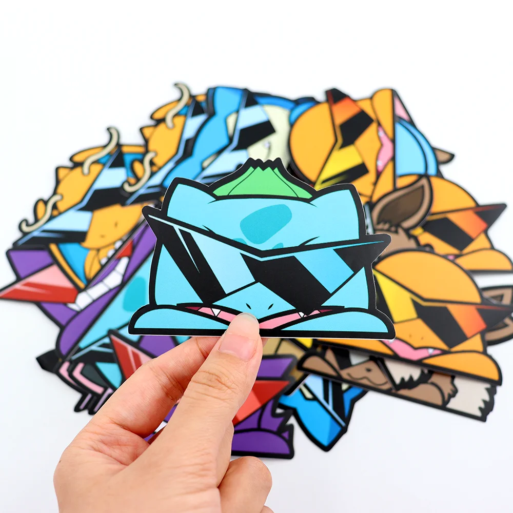 Custom sticker printing die cut decal stickers Recyclable Vinyl Waterproof Anime Cartoon  Stickers