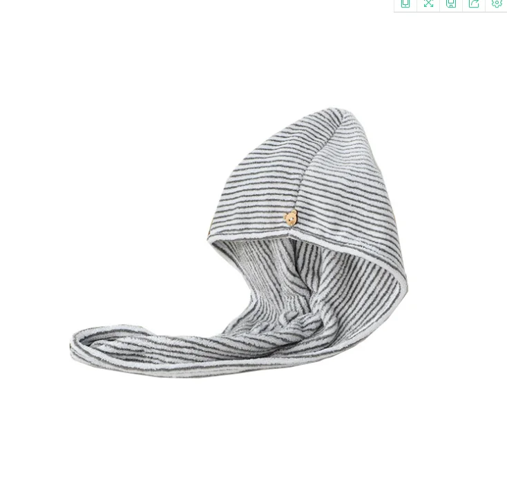 Magic Quick Dry Hair Towel Ponytail Towel Lady Microfiber Hair Towel