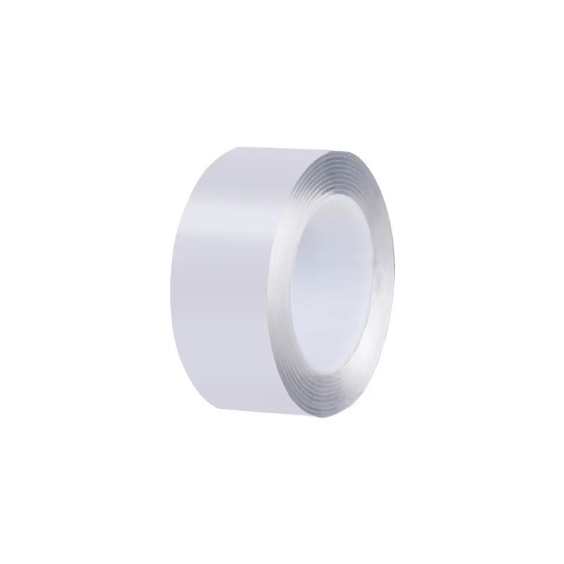 Customized Waterproof Transparent Double Sided Sticky Washable Reusable Adhesive Acrylic Nano Tape