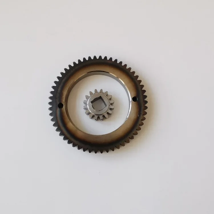 spur shape 1045 steel hobbing module 1.75 planetary sun gear