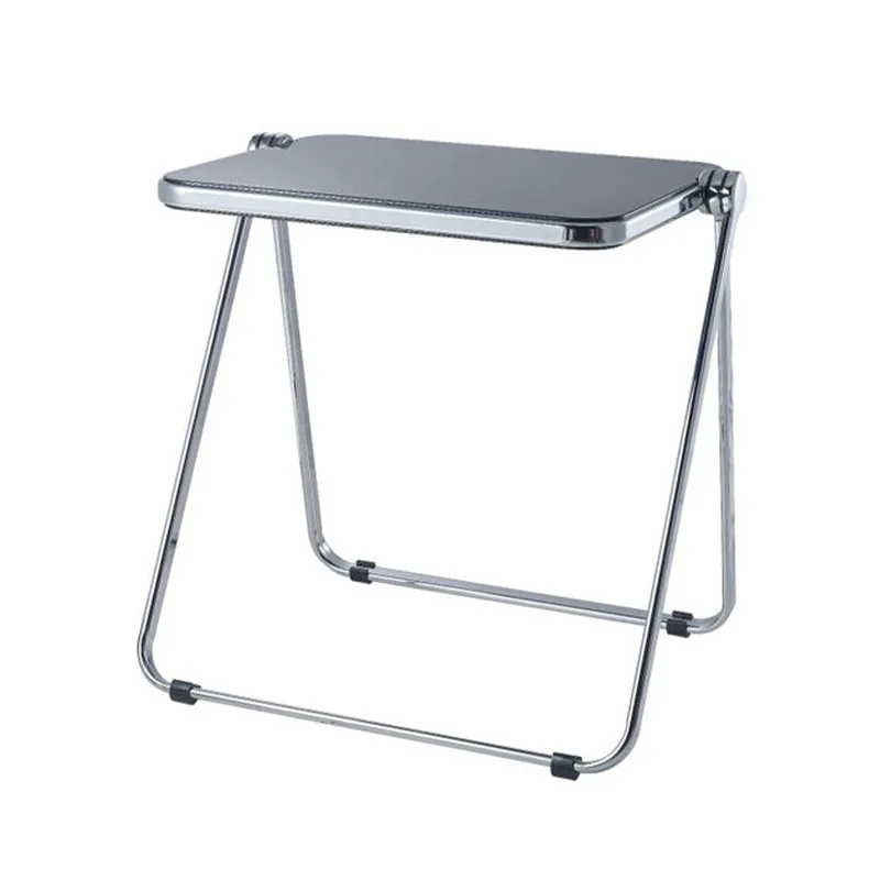 Modern Vintage Acrylic White 100 Kgs Load-bearing Foldable Desk Restaurant Used Hot Sales Folding Coffee Table For Sale