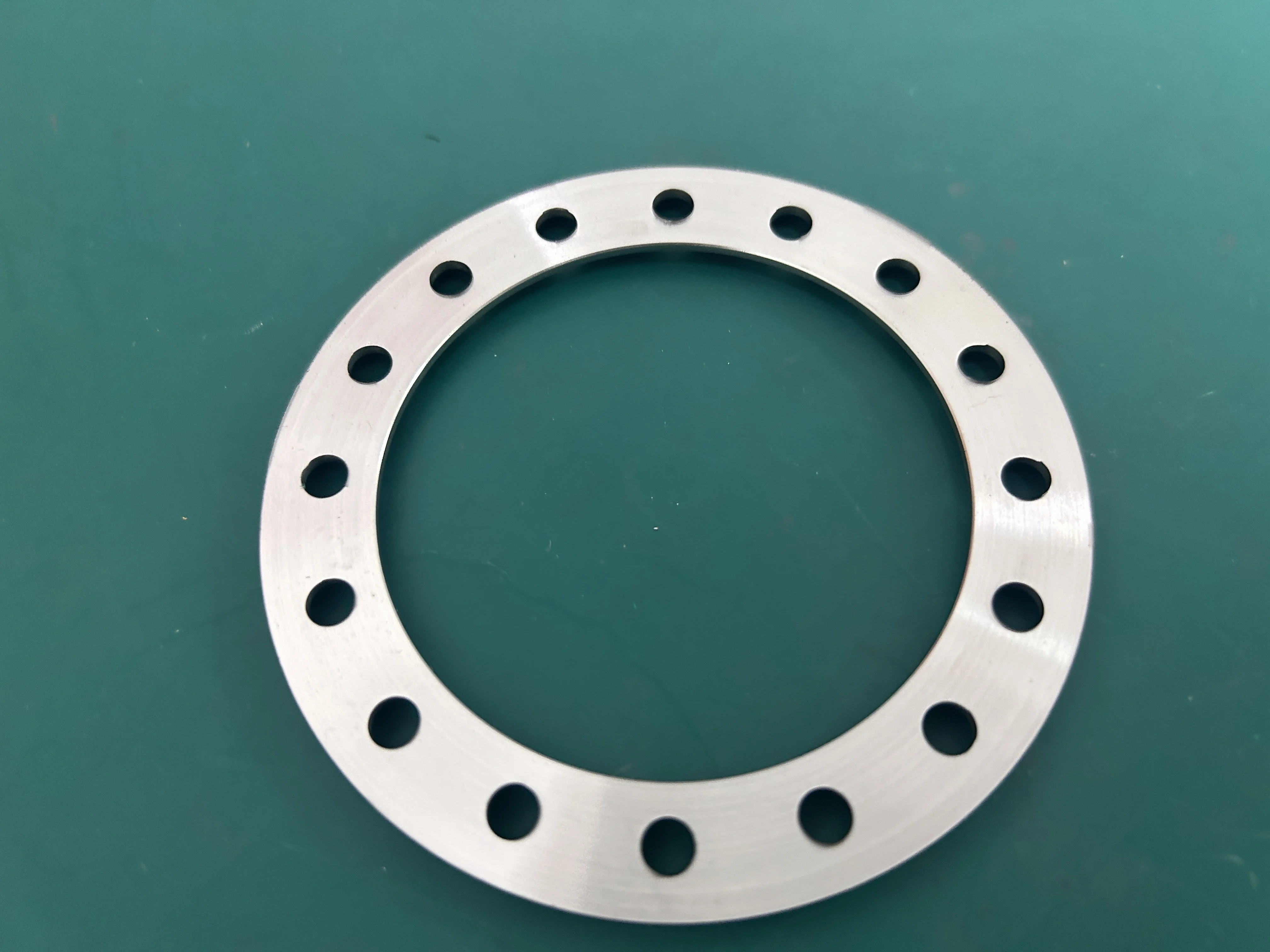Custom Precision CNC Turning Drilling Service CNC Machining Large Stainless Steel Flange Ring turning cnc machining parts