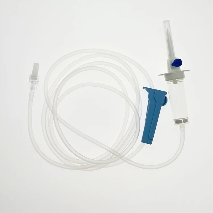 Amsino Medical iv set infusion disposable CE ISO Sterile gravity administration intravenous Iv Infusion Set