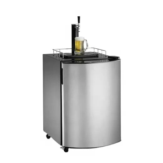 Роскошный компрессор Kegerator из нержавеющей стали охладитель пива