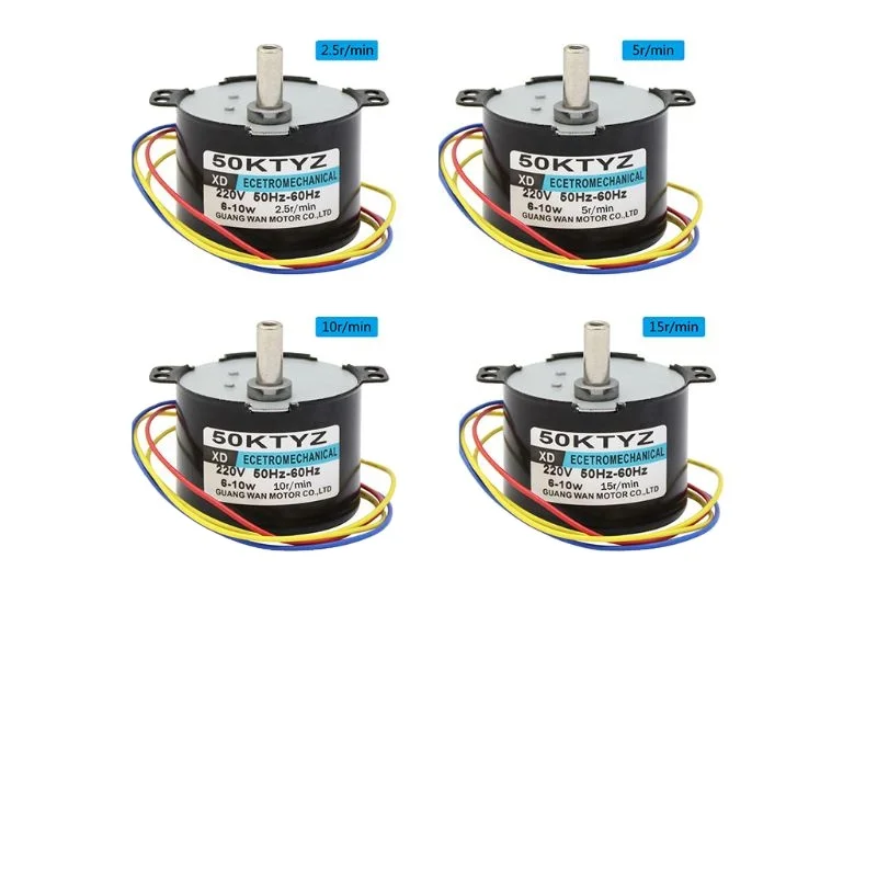 50ktyz AC220V моторы с питанием от источника переменного тока с постоянным магнитом/Синхронный двигатель переменного тока 49tyz 12v/Синхронный двигатель переменного тока 12v 50/60hz