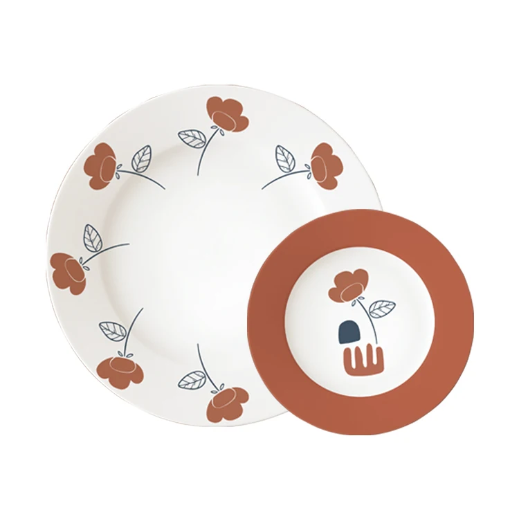 New Products Best Quality Personalized Dinner Plate Set Porcelain Ceramic Manufacturer In China