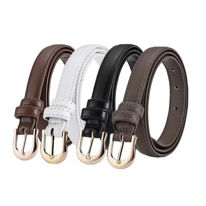 Arrival Fashion Jeans Dress Pants Girls Belt  High Quality New Skinny Belt PU Leather Belt