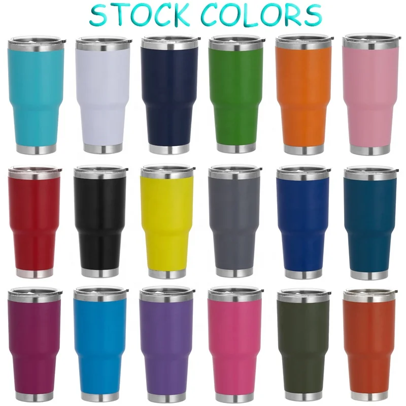 Factory Direct 30oz /20oz Vacuum Insulated Tumbler bottle 18/8 Stainless Steel tumbler