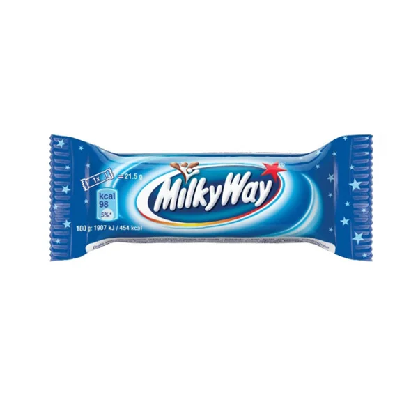 High End MILKY 21.5G Big Chocolate Bar with Nuts